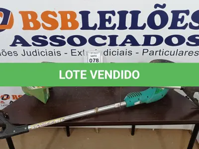 LOTE 078 - 03 ROÇADEIRAS ELÉTRICAS. (NO ESTADO) ATENÇÃO! FAZER A VISITAÇÃO ANTES DE ARREMATAR, NÃO SABEMOS SE FUNCIONA, LEILÃO NÃO TEM GARANTIA E NEM DEVOLUÇÃO, SUJEITO A POSSÍVEIS AVARIAS VISÍVEIS/OCULTAS E/OU AUSÊNCIA DE COMPONENTES.