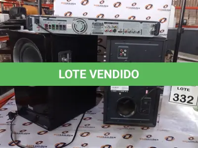 LOTE 332 - 01 DVD HOME THEATER MARCA PHILCO COM 02 CAIXAS MARCAS DIVOOM. (NO ESTADO) ATENÇÃO! FAZER A VISITAÇÃO ANTES DE ARREMATAR, NÃO SABEMOS SE FUNCIONA, LEILÃO NÃO TEM GARANTIA E NEM DEVOLUÇÃO, SUJEITO A POSSÍVEIS AVARIAS VISÍVEIS/OCULTAS E/OU AUSÊNCIA DE COMPONENTES.