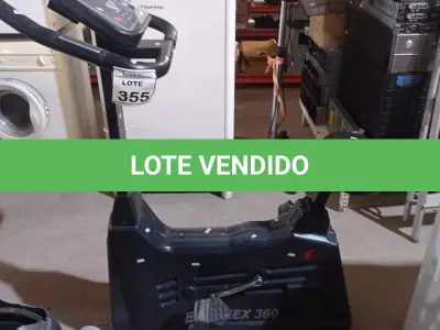 LOTE 355 - 01 BICICLETA ERGOMÉTRICA MARCA EMBREEX 360. (NO ESTADO) ATENÇÃO! FAZER A VISITAÇÃO ANTES DE ARREMATAR, NÃO SABEMOS SE FUNCIONA, LEILÃO NÃO TEM GARANTIA E NEM DEVOLUÇÃO, SUJEITO A POSSÍVEIS AVARIAS VISÍVEIS/OCULTAS E/OU AUSÊNCIA DE COMPONENTES.
