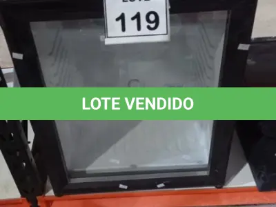 LOTE 119 - 01 ADEGA. (NO ESTADO) ATENÇÃO! FAZER A VISITAÇÃO ANTES DE ARREMATAR, NÃO SABEMOS SE FUNCIONA, LEILÃO NÃO TEM GARANTIA E NEM DEVOLUÇÃO, SUJEITO A POSSÍVEIS AVARIAS VISÍVEIS/OCULTAS E/OU AUSÊNCIA DE COMPONENTES.