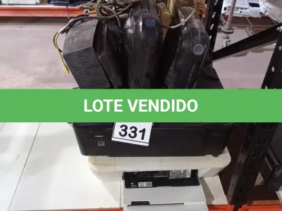 LOTE 331 - 01 FONTE DE PC, 06 ESTABILIZADORES E 04 IMPRESSORAS DE MARCAS E MODELOS DIVERSOS. (NO ESTADO) ATENÇÃO! FAZER A VISITAÇÃO ANTES DE ARREMATAR, NÃO SABEMOS SE FUNCIONA, LEILÃO NÃO TEM GARANTIA E NEM DEVOLUÇÃO, SUJEITO A POSSÍVEIS AVARIAS VISÍVEIS/OCULTAS E/OU AUSÊNCIA DE COMPONENTES.