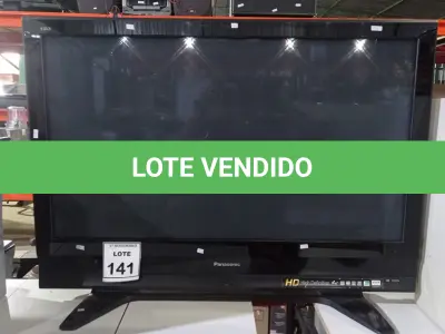 LOTE 141 - 01 TV LCD 42‘’ MARCA PANASONIC. (NO ESTADO) ATENÇÃO! FAZER A VISITAÇÃO ANTES DE ARREMATAR, NÃO SABEMOS SE FUNCIONA, LEILÃO NÃO TEM GARANTIA E NEM DEVOLUÇÃO, SUJEITO A POSSÍVEIS AVARIAS VISÍVEIS/OCULTAS E/OU AUSÊNCIA DE COMPONENTES.