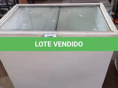 LOTE 340 - 01 FREEZER HORIZONTAL COM 02 PORTAS DE CORRER. (NO ESTADO) ATENÇÃO! FAZER A VISITAÇÃO ANTES DE ARREMATAR, NÃO SABEMOS SE FUNCIONA, LEILÃO NÃO TEM GARANTIA E NEM DEVOLUÇÃO, SUJEITO A POSSÍVEIS AVARIAS VISÍVEIS/OCULTAS E/OU AUSÊNCIA DE COMPONENTES.