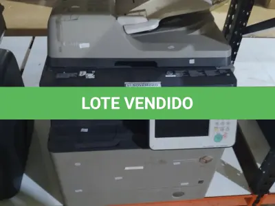 LOTE 388 - 01 IMPRESSORA MULTIFUNCIONAL MODELO 500IF MARCA CANON. (NO ESTADO) ATENÇÃO! FAZER A VISITAÇÃO ANTES DE ARREMATAR, NÃO SABEMOS SE FUNCIONA, LEILÃO NÃO TEM GARANTIA E NEM DEVOLUÇÃO, SUJEITO A POSSÍVEIS AVARIAS VISÍVEIS/OCULTAS E/OU AUSÊNCIA DE COMPONENTES.