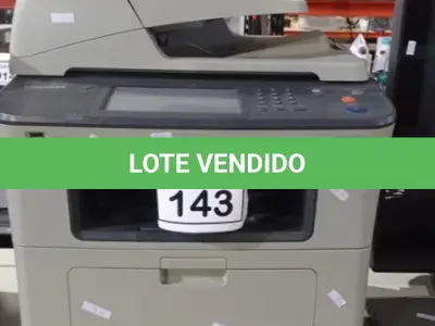 LOTE 143 - 01 IMPRESSORA MULTIFUNCIONAL MODELO SCX-5835NX MARCA SAMSUNG. (NO ESTADO) ATENÇÃO! FAZER A VISITAÇÃO ANTES DE ARREMATAR, NÃO SABEMOS SE FUNCIONA, LEILÃO NÃO TEM GARANTIA E NEM DEVOLUÇÃO, SUJEITO A POSSÍVEIS AVARIAS VISÍVEIS/OCULTAS E/OU AUSÊNCIA DE COMPONENTES.