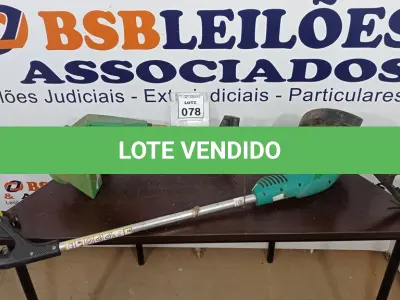 LOTE 078 - 03 ROÇADEIRAS ELÉTRICAS. (NO ESTADO) ATENÇÃO! FAZER A VISITAÇÃO ANTES DE ARREMATAR, NÃO SABEMOS SE FUNCIONA, LEILÃO NÃO TEM GARANTIA E NEM DEVOLUÇÃO, SUJEITO A POSSÍVEIS AVARIAS VISÍVEIS/OCULTAS E/OU AUSÊNCIA DE COMPONENTES.
