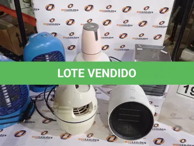 LOTE 191 - 03 LÂMPADAS PARA MATAR MOSQUITOS, 01 AQUECEDOR ELÉTRICO, 01 LUMINÁRIA E 02 UMIDIFICADORES. (NO ESTADO) ATENÇÃO! FAZER A VISITAÇÃO ANTES DE ARREMATAR, NÃO SABEMOS SE FUNCIONA, LEILÃO NÃO TEM GARANTIA E NEM DEVOLUÇÃO, SUJEITO A POSSÍVEIS AVARIAS VISÍVEIS/OCULTAS E/OU AUSÊNCIA DE COMPONENTES.