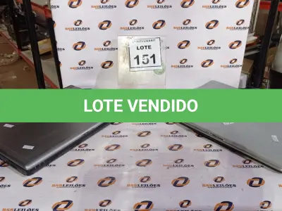 LOTE 151 - 02 NOTEBOOKS MARCAS NOVADATA DE DELL. (NO ESTADO) ATENÇÃO! FAZER A VISITAÇÃO ANTES DE ARREMATAR, NÃO SABEMOS SE FUNCIONA, LEILÃO NÃO TEM GARANTIA E NEM DEVOLUÇÃO, SUJEITO A POSSÍVEIS AVARIAS VISÍVEIS/OCULTAS E/OU AUSÊNCIA DE COMPONENTES.