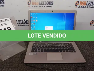LOTE 019 - 01 NOTEBOOK CORE I5 MARCA ACER. (NO ESTADO) ATENÇÃO! FAZER A VISITAÇÃO ANTES DE ARREMATAR, NÃO SABEMOS SE FUNCIONA, LEILÃO NÃO TEM GARANTIA E NEM DEVOLUÇÃO, SUJEITO A POSSÍVEIS AVARIAS VISÍVEIS/OCULTAS E/OU AUSÊNCIA DE COMPONENTES.