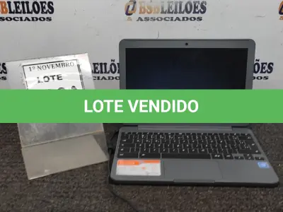 LOTE 220 - 01 NOTEBOOK TELA 11.6’’ 2GB DE MEMÓRIA MARCA SAMSUNG. (NO ESTADO) ATENÇÃO! FAZER A VISITAÇÃO ANTES DE ARREMATAR, NÃO SABEMOS SE FUNCIONA, LEILÃO NÃO TEM GARANTIA E NEM DEVOLUÇÃO, SUJEITO A POSSÍVEIS AVARIAS VISÍVEIS/OCULTAS E/OU AUSÊNCIA DE COMPONENTES.