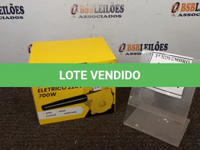 LOTE 095 - 01 SOPRADOR E ASPIRADOR ELÉTRICO 220V 700W 13600RPM (PRODUTO NOVO). (NO ESTADO) ATENÇÃO! FAZER A VISITAÇÃO ANTES DE ARREMATAR, NÃO SABEMOS SE FUNCIONA, LEILÃO NÃO TEM GARANTIA E NEM DEVOLUÇÃO, SUJEITO A POSSÍVEIS AVARIAS VISÍVEIS/OCULTAS E/OU AUSÊNCIA DE COMPONENTES.