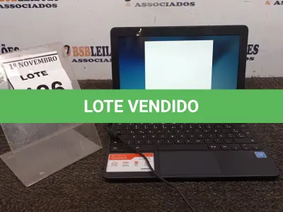 LOTE 486 - 01 NOTEBOOK TELA 11.6’’ 2GB DE MEMÓRIA MARCA SAMSUNG. (NO ESTADO) ATENÇÃO! FAZER A VISITAÇÃO ANTES DE ARREMATAR, NÃO SABEMOS SE FUNCIONA, LEILÃO NÃO TEM GARANTIA E NEM DEVOLUÇÃO, SUJEITO A POSSÍVEIS AVARIAS VISÍVEIS/OCULTAS E/OU AUSÊNCIA DE COMPONENTES.