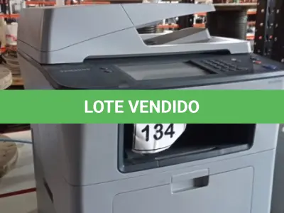 LOTE 134 - 01 IMPRESSORA MULTIFUNCIONAL MODELO SCX-5835NX MARCA SAMSUNG. (NO ESTADO) ATENÇÃO! FAZER A VISITAÇÃO ANTES DE ARREMATAR, NÃO SABEMOS SE FUNCIONA, LEILÃO NÃO TEM GARANTIA E NEM DEVOLUÇÃO, SUJEITO A POSSÍVEIS AVARIAS VISÍVEIS/OCULTAS E/OU AUSÊNCIA DE COMPONENTES.