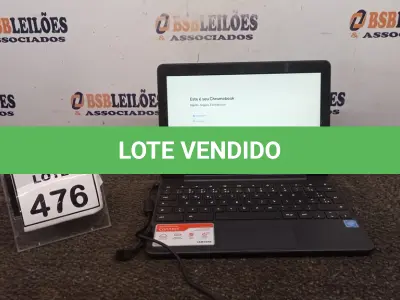 LOTE 476 - 01 NOTEBOOK TELA 11.6’’ 2GB DE MEMÓRIA MARCA SAMSUNG. (NO ESTADO) ATENÇÃO! FAZER A VISITAÇÃO ANTES DE ARREMATAR, NÃO SABEMOS SE FUNCIONA, LEILÃO NÃO TEM GARANTIA E NEM DEVOLUÇÃO, SUJEITO A POSSÍVEIS AVARIAS VISÍVEIS/OCULTAS E/OU AUSÊNCIA DE COMPONENTES.