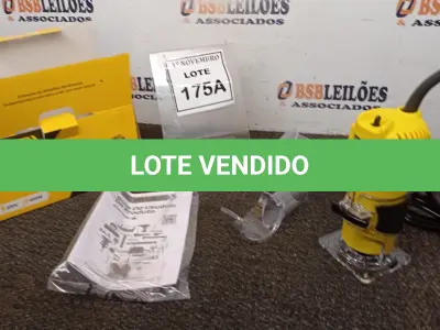 LOTE 175 - 01 TUPIA MANUAL LAMINADORA 600W 220V (PRODUTO NOVO). (NO ESTADO) ATENÇÃO! FAZER A VISITAÇÃO ANTES DE ARREMATAR, NÃO SABEMOS SE FUNCIONA, LEILÃO NÃO TEM GARANTIA E NEM DEVOLUÇÃO, SUJEITO A POSSÍVEIS AVARIAS VISÍVEIS/OCULTAS E/OU AUSÊNCIA DE COMPONENTES.