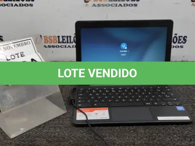 LOTE 360 - 01 NOTEBOOK TELA 11.6’’ 2GB DE MEMÓRIA MARCA SAMSUNG. (NO ESTADO) ATENÇÃO! FAZER A VISITAÇÃO ANTES DE ARREMATAR, NÃO SABEMOS SE FUNCIONA, LEILÃO NÃO TEM GARANTIA E NEM DEVOLUÇÃO, SUJEITO A POSSÍVEIS AVARIAS VISÍVEIS/OCULTAS E/OU AUSÊNCIA DE COMPONENTES.