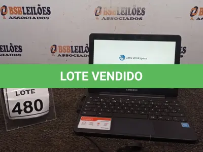 LOTE 480 - 01 NOTEBOOK TELA 11.6’’ 2GB DE MEMÓRIA MARCA SAMSUNG. (NO ESTADO) ATENÇÃO! FAZER A VISITAÇÃO ANTES DE ARREMATAR, NÃO SABEMOS SE FUNCIONA, LEILÃO NÃO TEM GARANTIA E NEM DEVOLUÇÃO, SUJEITO A POSSÍVEIS AVARIAS VISÍVEIS/OCULTAS E/OU AUSÊNCIA DE COMPONENTES.