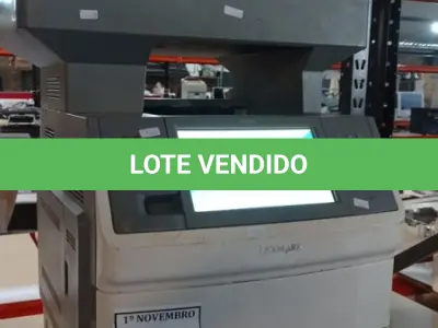 LOTE 441 - 01 IMPRESSORA MULTIFUNCIONAL MODELO X656DE MARCA LEXMARK. (NO ESTADO) ATENÇÃO! FAZER A VISITAÇÃO ANTES DE ARREMATAR, NÃO SABEMOS SE FUNCIONA, LEILÃO NÃO TEM GARANTIA E NEM DEVOLUÇÃO, SUJEITO A POSSÍVEIS AVARIAS VISÍVEIS/OCULTAS E/OU AUSÊNCIA DE COMPONENTES.