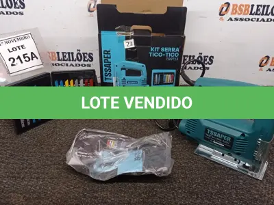 LOTE 215 - 01 KIT SERRA TICO TICO COM MALETA COM 14 SERRAS DIVERSAS (PRODUTO NOVO). (NO ESTADO) ATENÇÃO! FAZER A VISITAÇÃO ANTES DE ARREMATAR, NÃO SABEMOS SE FUNCIONA, LEILÃO NÃO TEM GARANTIA E NEM DEVOLUÇÃO, SUJEITO A POSSÍVEIS AVARIAS VISÍVEIS/OCULTAS E/OU AUSÊNCIA DE COMPONENTES.