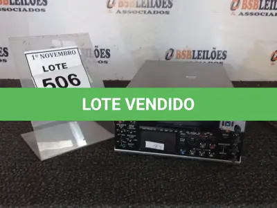 LOTE 506 - 01 GRAVADOR DIGITAL DE VÍDEO CASSETE. (NO ESTADO) ATENÇÃO! FAZER A VISITAÇÃO ANTES DE ARREMATAR, NÃO SABEMOS SE FUNCIONA, LEILÃO NÃO TEM GARANTIA E NEM DEVOLUÇÃO, SUJEITO A POSSÍVEIS AVARIAS VISÍVEIS/OCULTAS E/OU AUSÊNCIA DE COMPONENTES.