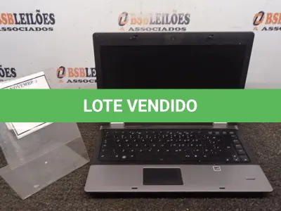 LOTE 003 - 01 NOTEBOOK SÉRIE PROBOOK MARCA HP. (NO ESTADO) ATENÇÃO! FAZER A VISITAÇÃO ANTES DE ARREMATAR, NÃO SABEMOS SE FUNCIONA, LEILÃO NÃO TEM GARANTIA E NEM DEVOLUÇÃO, SUJEITO A POSSÍVEIS AVARIAS VISÍVEIS/OCULTAS E/OU AUSÊNCIA DE COMPONENTES.