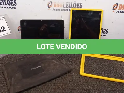 LOTE 082 - 02 TABLETS MARCA POSITIVO COM CAPA. (NO ESTADO) ATENÇÃO! FAZER A VISITAÇÃO ANTES DE ARREMATAR, NÃO SABEMOS SE FUNCIONA, LEILÃO NÃO TEM GARANTIA E NEM DEVOLUÇÃO, SUJEITO A POSSÍVEIS AVARIAS VISÍVEIS/OCULTAS E/OU AUSÊNCIA DE COMPONENTES.