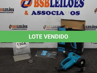 LOTE 130 - 01 SOPRADOR TÉRMICO 200W DUAS VELOCIDADES. (NO ESTADO) ATENÇÃO! FAZER A VISITAÇÃO ANTES DE ARREMATAR, NÃO SABEMOS SE FUNCIONA, LEILÃO NÃO TEM GARANTIA E NEM DEVOLUÇÃO, SUJEITO A POSSÍVEIS AVARIAS VISÍVEIS/OCULTAS E/OU AUSÊNCIA DE COMPONENTES.