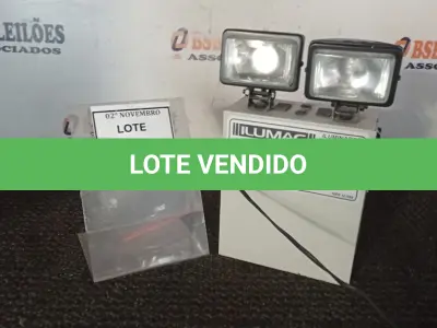 LOTE 080 - 01 ILUMINADOR DE EMERGÊNCIA MARCA ILUMAC. (NO ESTADO) ATENÇÃO! FAZER A VISITAÇÃO ANTES DE ARREMATAR, NÃO SABEMOS SE FUNCIONA, LEILÃO NÃO TEM GARANTIA E NEM DEVOLUÇÃO, SUJEITO A POSSÍVEIS AVARIAS VISÍVEIS/OCULTAS E/OU AUSÊNCIA DE COMPONENTES.