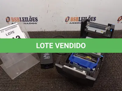 LOTE 043 - 01 IMPRESSORA DE CUPOM MARCA DIEBOLD COM FONTE. (NO ESTADO) ATENÇÃO! FAZER A VISITAÇÃO ANTES DE ARREMATAR, NÃO SABEMOS SE FUNCIONA, LEILÃO NÃO TEM GARANTIA E NEM DEVOLUÇÃO, SUJEITO A POSSÍVEIS AVARIAS VISÍVEIS/OCULTAS E/OU AUSÊNCIA DE COMPONENTES.