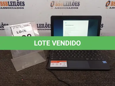 LOTE 492 - 01 NOTEBOOK TELA 11.6’’ 2GB DE MEMÓRIA MARCA SAMSUNG. (NO ESTADO) ATENÇÃO! FAZER A VISITAÇÃO ANTES DE ARREMATAR, NÃO SABEMOS SE FUNCIONA, LEILÃO NÃO TEM GARANTIA E NEM DEVOLUÇÃO, SUJEITO A POSSÍVEIS AVARIAS VISÍVEIS/OCULTAS E/OU AUSÊNCIA DE COMPONENTES.