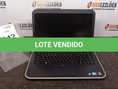 LOTE 042 - 01 NOTEBOOK CORE I7 MARCA DELL. (NO ESTADO) ATENÇÃO! FAZER A VISITAÇÃO ANTES DE ARREMATAR, NÃO SABEMOS SE FUNCIONA, LEILÃO NÃO TEM GARANTIA E NEM DEVOLUÇÃO, SUJEITO A POSSÍVEIS AVARIAS VISÍVEIS/OCULTAS E/OU AUSÊNCIA DE COMPONENTES.