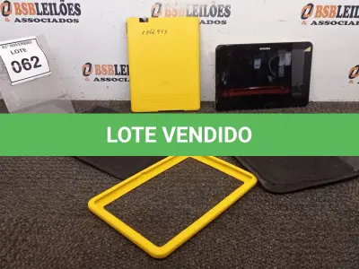 LOTE 062 - 02 TABLETS MARCA POSITIVO COM CAPA. (NO ESTADO) ATENÇÃO! FAZER A VISITAÇÃO ANTES DE ARREMATAR, NÃO SABEMOS SE FUNCIONA, LEILÃO NÃO TEM GARANTIA E NEM DEVOLUÇÃO, SUJEITO A POSSÍVEIS AVARIAS VISÍVEIS/OCULTAS E/OU AUSÊNCIA DE COMPONENTES.