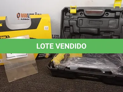 LOTE 115 - 01 MARTELETE PERFURADOR E ROMPEDOR PROFISSIONAL 26MM 220V 1480W (PRODUTO NOVO). (NO ESTADO) ATENÇÃO! FAZER A VISITAÇÃO ANTES DE ARREMATAR, NÃO SABEMOS SE FUNCIONA, LEILÃO NÃO TEM GARANTIA E NEM DEVOLUÇÃO, SUJEITO A POSSÍVEIS AVARIAS VISÍVEIS/OCULTAS E/OU AUSÊNCIA DE COMPONENTES.