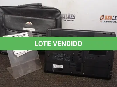 LOTE 050 - 01 NOTEBOOK SÉRIE PROBOOK MARCA HP COM MALETA. (NO ESTADO) ATENÇÃO! FAZER A VISITAÇÃO ANTES DE ARREMATAR, NÃO SABEMOS SE FUNCIONA, LEILÃO NÃO TEM GARANTIA E NEM DEVOLUÇÃO, SUJEITO A POSSÍVEIS AVARIAS VISÍVEIS/OCULTAS E/OU AUSÊNCIA DE COMPONENTES.