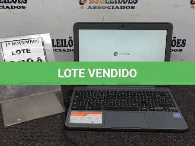 LOTE 220 - 01 NOTEBOOK TELA 11.6’’ 2GB DE MEMÓRIA MARCA SAMSUNG. (NO ESTADO) ATENÇÃO! FAZER A VISITAÇÃO ANTES DE ARREMATAR, NÃO SABEMOS SE FUNCIONA, LEILÃO NÃO TEM GARANTIA E NEM DEVOLUÇÃO, SUJEITO A POSSÍVEIS AVARIAS VISÍVEIS/OCULTAS E/OU AUSÊNCIA DE COMPONENTES.