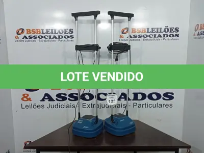 LOTE 133 - 02 ENCERADEIRAS ELÉTRICAS DOMÉSTICA MARCA ARNO. (NO ESTADO) ATENÇÃO! FAZER A VISITAÇÃO ANTES DE ARREMATAR, NÃO SABEMOS SE FUNCIONA, LEILÃO NÃO TEM GARANTIA E NEM DEVOLUÇÃO, SUJEITO A POSSÍVEIS AVARIAS VISÍVEIS/OCULTAS E/OU AUSÊNCIA DE COMPONENTES.