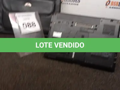 LOTE 088 - 01 NOTEBOOK SÉRIE ELITEBOOK MARCA HP COM MALETA. (NO ESTADO) ATENÇÃO! FAZER A VISITAÇÃO ANTES DE ARREMATAR, NÃO SABEMOS SE FUNCIONA, LEILÃO NÃO TEM GARANTIA E NEM DEVOLUÇÃO, SUJEITO A POSSÍVEIS AVARIAS VISÍVEIS/OCULTAS E/OU AUSÊNCIA DE COMPONENTES.