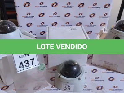LOTE 437 - 03 CÂMERAS DOME MARCA AVIGILON. (NO ESTADO) ATENÇÃO! FAZER A VISITAÇÃO ANTES DE ARREMATAR, NÃO SABEMOS SE FUNCIONA, LEILÃO NÃO TEM GARANTIA E NEM DEVOLUÇÃO, SUJEITO A POSSÍVEIS AVARIAS VISÍVEIS/OCULTAS E/OU AUSÊNCIA DE COMPONENTES.