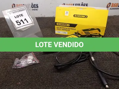 LOTE 511 - 01 KIT RETÍFICA ELÉTRICA 220V 44 PEÇAS. (NO ESTADO) ATENÇÃO! FAZER A VISITAÇÃO ANTES DE ARREMATAR, NÃO SABEMOS SE FUNCIONA, LEILÃO NÃO TEM GARANTIA E NEM DEVOLUÇÃO, SUJEITO A POSSÍVEIS AVARIAS VISÍVEIS/OCULTAS E/OU AUSÊNCIA DE COMPONENTES.