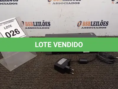 LOTE 026 - 01 SCANNER MODELO I940 MARCA KODAK COM FONTE. (NO ESTADO) ATENÇÃO! FAZER A VISITAÇÃO ANTES DE ARREMATAR, NÃO SABEMOS SE FUNCIONA, LEILÃO NÃO TEM GARANTIA E NEM DEVOLUÇÃO, SUJEITO A POSSÍVEIS AVARIAS VISÍVEIS/OCULTAS E/OU AUSÊNCIA DE COMPONENTES.