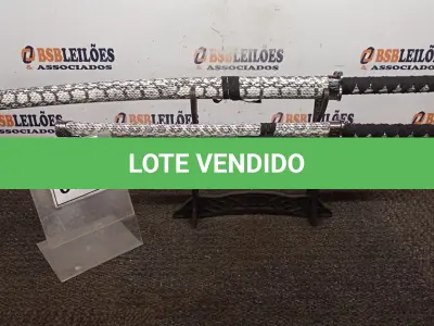 LOTE 005 - 03 ESPADAS KATANA ORNAMENTAL COM SUPORTE (PRODUTO NOVO) (NO ESTADO) ATENÇÃO! FAZER A VISITAÇÃO ANTES DE ARREMATAR, NÃO SABEMOS SE FUNCIONA, LEILÃO NÃO TEM GARANTIA E NEM DEVOLUÇÃO, SUJEITO A POSSÍVEIS AVARIAS VISÍVEIS/OCULTAS E/OU AUSÊNCIA DE COMPONENTES.