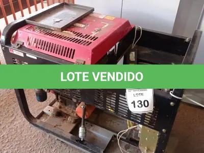 LOTE 130 - 01 GERADOR A DIESEL MODELO MDG-12E3 MARCA MOTOMIL. (NO ESTADO) ATENÇÃO! FAZER A VISITAÇÃO ANTES DE ARREMATAR, NÃO SABEMOS SE FUNCIONA, LEILÃO NÃO TEM GARANTIA E NEM DEVOLUÇÃO, SUJEITO A POSSÍVEIS AVARIAS VISÍVEIS/OCULTAS E/OU AUSÊNCIA DE COMPONENTES.