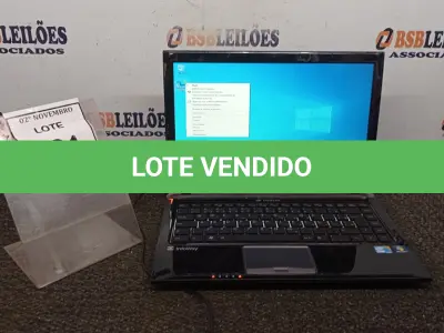 LOTE 061 - 01 NOTEBOOK CORE I7 HD 500 MARCA ITAUTEC. (NO ESTADO) ATENÇÃO! FAZER A VISITAÇÃO ANTES DE ARREMATAR, NÃO SABEMOS SE FUNCIONA, LEILÃO NÃO TEM GARANTIA E NEM DEVOLUÇÃO, SUJEITO A POSSÍVEIS AVARIAS VISÍVEIS/OCULTAS E/OU AUSÊNCIA DE COMPONENTES.