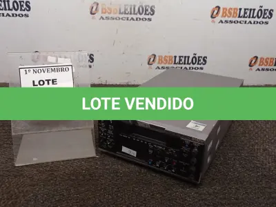 LOTE 506 - 01 GRAVADOR DIGITAL DE VÍDEO CASSETE. (NO ESTADO) ATENÇÃO! FAZER A VISITAÇÃO ANTES DE ARREMATAR, NÃO SABEMOS SE FUNCIONA, LEILÃO NÃO TEM GARANTIA E NEM DEVOLUÇÃO, SUJEITO A POSSÍVEIS AVARIAS VISÍVEIS/OCULTAS E/OU AUSÊNCIA DE COMPONENTES.