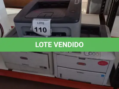LOTE 110 - 02 IMPRESSORAS MODELO B430DN MARCA OKI E 01 IMPRESSORA MARCA SAMSUNG. (NO ESTADO) ATENÇÃO! FAZER A VISITAÇÃO ANTES DE ARREMATAR, NÃO SABEMOS SE FUNCIONA, LEILÃO NÃO TEM GARANTIA E NEM DEVOLUÇÃO, SUJEITO A POSSÍVEIS AVARIAS VISÍVEIS/OCULTAS E/OU AUSÊNCIA DE COMPONENTES.