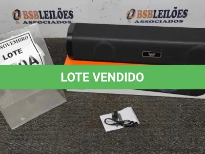 LOTE 270 - 01 CAIXINHA DE SOM BLUETOOTH MODELO AL-8912 MARCA ALTOMEX. (NO ESTADO) ATENÇÃO! FAZER A VISITAÇÃO ANTES DE ARREMATAR, NÃO SABEMOS SE FUNCIONA, LEILÃO NÃO TEM GARANTIA E NEM DEVOLUÇÃO, SUJEITO A POSSÍVEIS AVARIAS VISÍVEIS/OCULTAS E/OU AUSÊNCIA DE COMPONENTES.