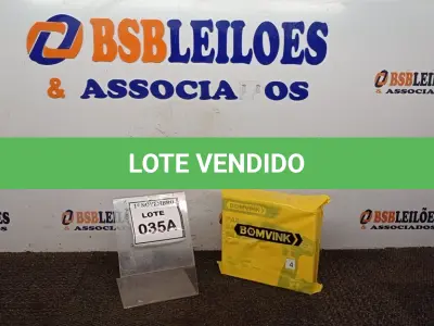 LOTE 035 - 01 PARAFUSADEIRA A BATERIA 12V 2BITS E CARREGADOR (PRODUTO NOVO). (NO ESTADO) ATENÇÃO! FAZER A VISITAÇÃO ANTES DE ARREMATAR, NÃO SABEMOS SE FUNCIONA, LEILÃO NÃO TEM GARANTIA E NEM DEVOLUÇÃO, SUJEITO A POSSÍVEIS AVARIAS VISÍVEIS/OCULTAS E/OU AUSÊNCIA DE COMPONENTES.