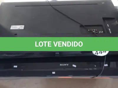 LOTE 444 - 01 TV 49’’ MARCA LG E 01 TV LCD 46’’ MARCA SONY. (NO ESTADO) ATENÇÃO! FAZER A VISITAÇÃO ANTES DE ARREMATAR, NÃO SABEMOS SE FUNCIONA, LEILÃO NÃO TEM GARANTIA E NEM DEVOLUÇÃO, SUJEITO A POSSÍVEIS AVARIAS VISÍVEIS/OCULTAS E/OU AUSÊNCIA DE COMPONENTES.