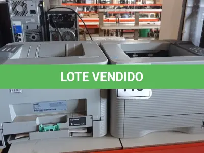 LOTE 113 - 02 IMPRESSORAS MODELO ML-3750ND MARCA SAMSUNG. (NO ESTADO) ATENÇÃO! FAZER A VISITAÇÃO ANTES DE ARREMATAR, NÃO SABEMOS SE FUNCIONA, LEILÃO NÃO TEM GARANTIA E NEM DEVOLUÇÃO, SUJEITO A POSSÍVEIS AVARIAS VISÍVEIS/OCULTAS E/OU AUSÊNCIA DE COMPONENTES.