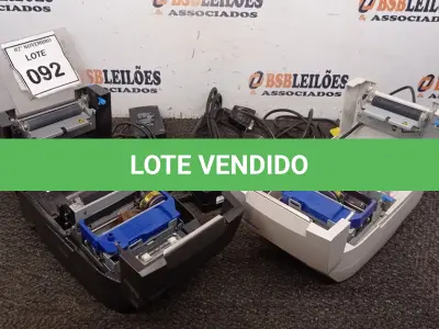 LOTE 092 - 02 IMPRESSORAS DE CUPOM MARCA DIEBOLD COM 02 FONTES. (NO ESTADO) ATENÇÃO! FAZER A VISITAÇÃO ANTES DE ARREMATAR, NÃO SABEMOS SE FUNCIONA, LEILÃO NÃO TEM GARANTIA E NEM DEVOLUÇÃO, SUJEITO A POSSÍVEIS AVARIAS VISÍVEIS/OCULTAS E/OU AUSÊNCIA DE COMPONENTES.